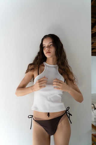 Han nah ORG hale tank《white》